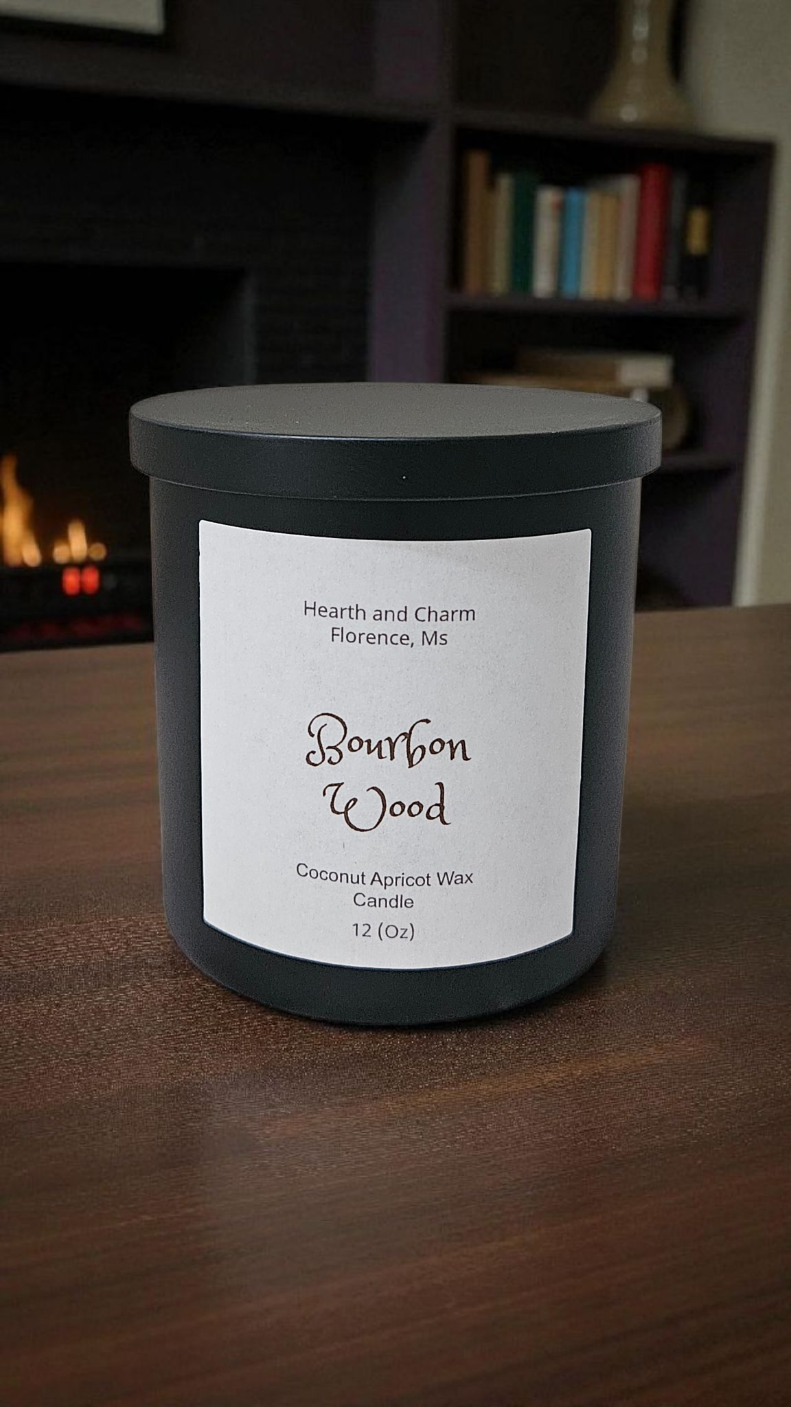 Bourbon Wood Candle