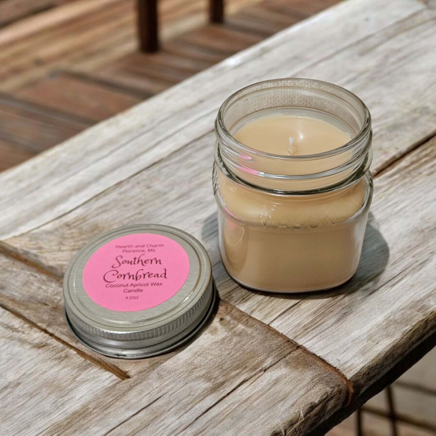 Southern Cornbread Candle