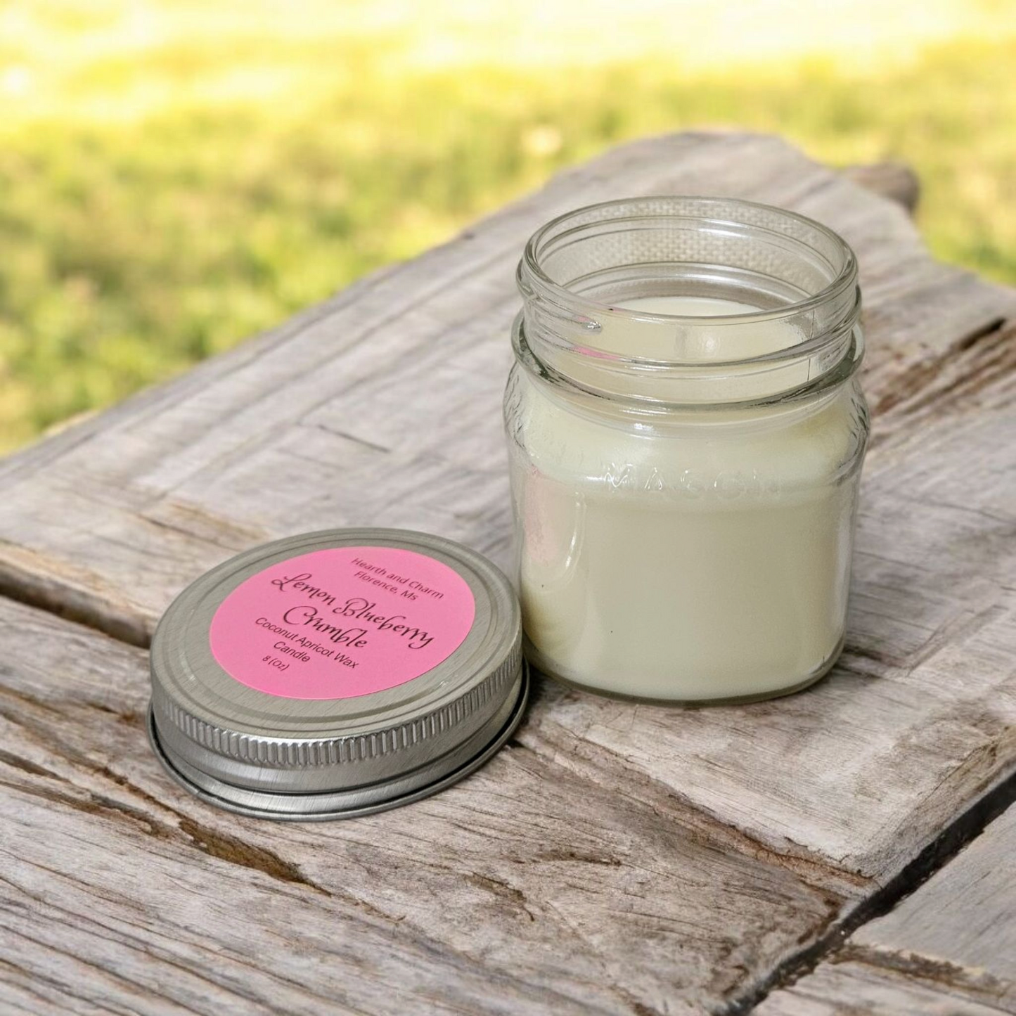 Lemon Blueberry Crumble Candle