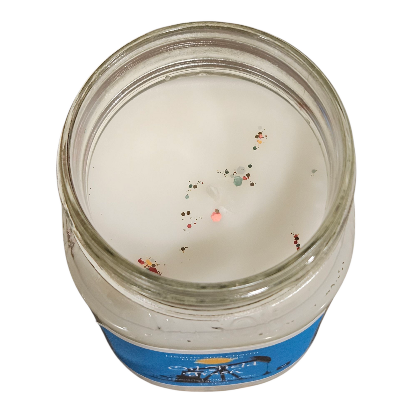 Oil Field Trash Candle