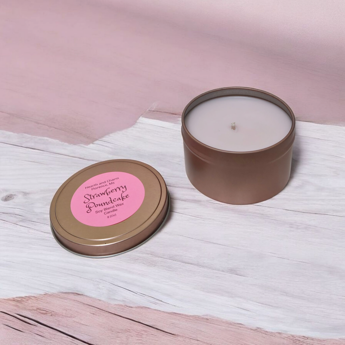 Strawberry Poundcake Candle