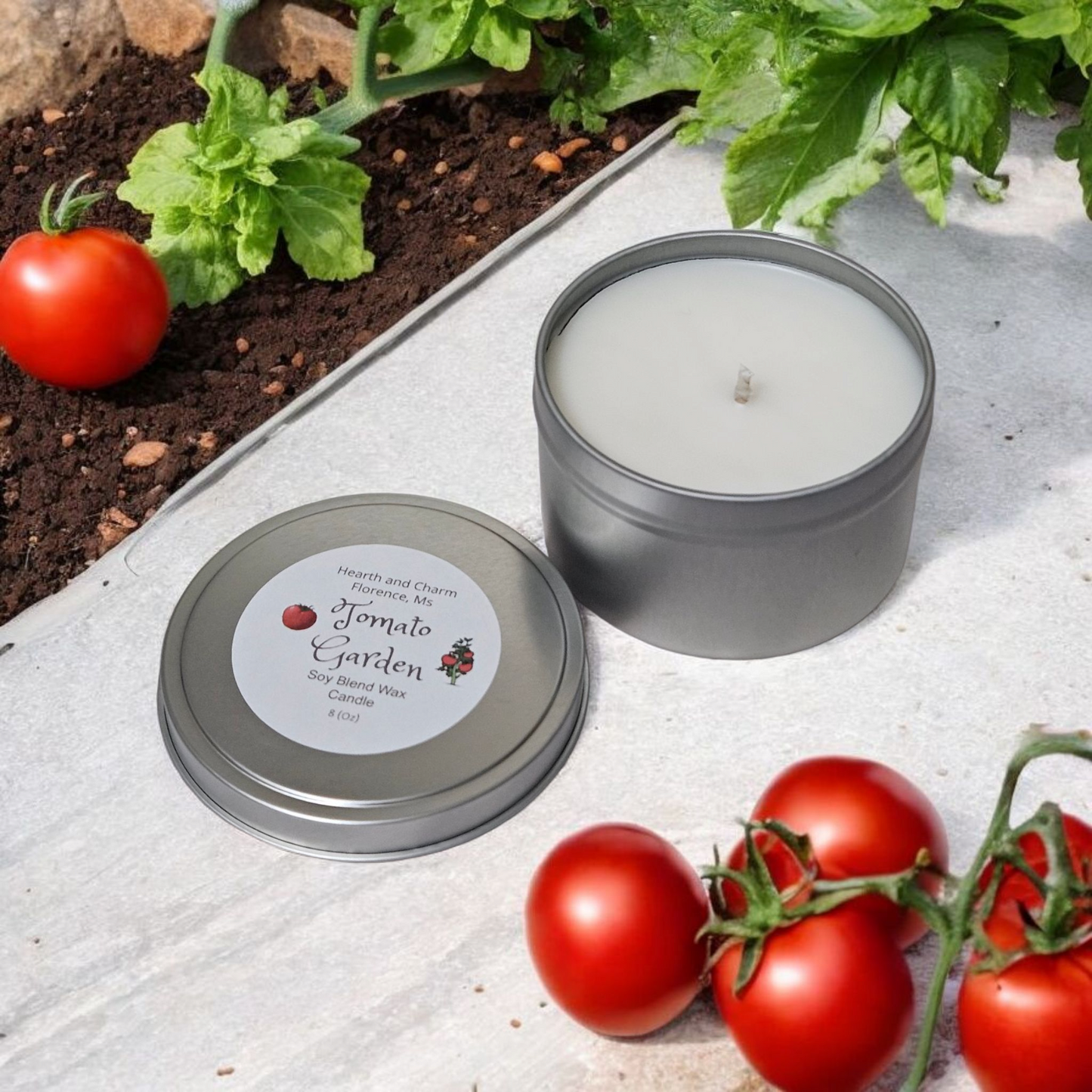 Tomato Garden Candle