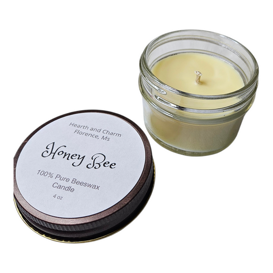Beeswax Candle 4oz