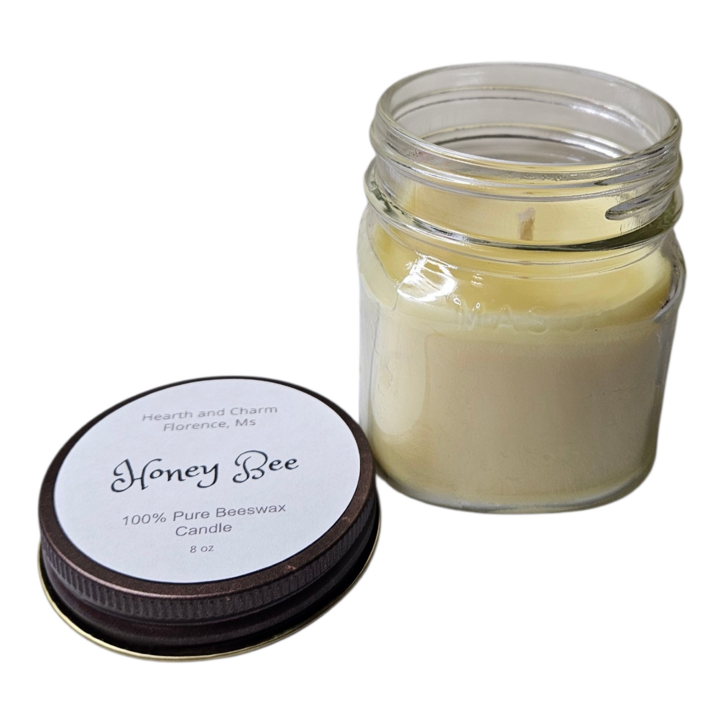 Beeswax Candle 8oz