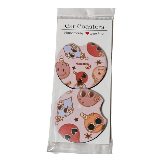 Christmas Car Coasters