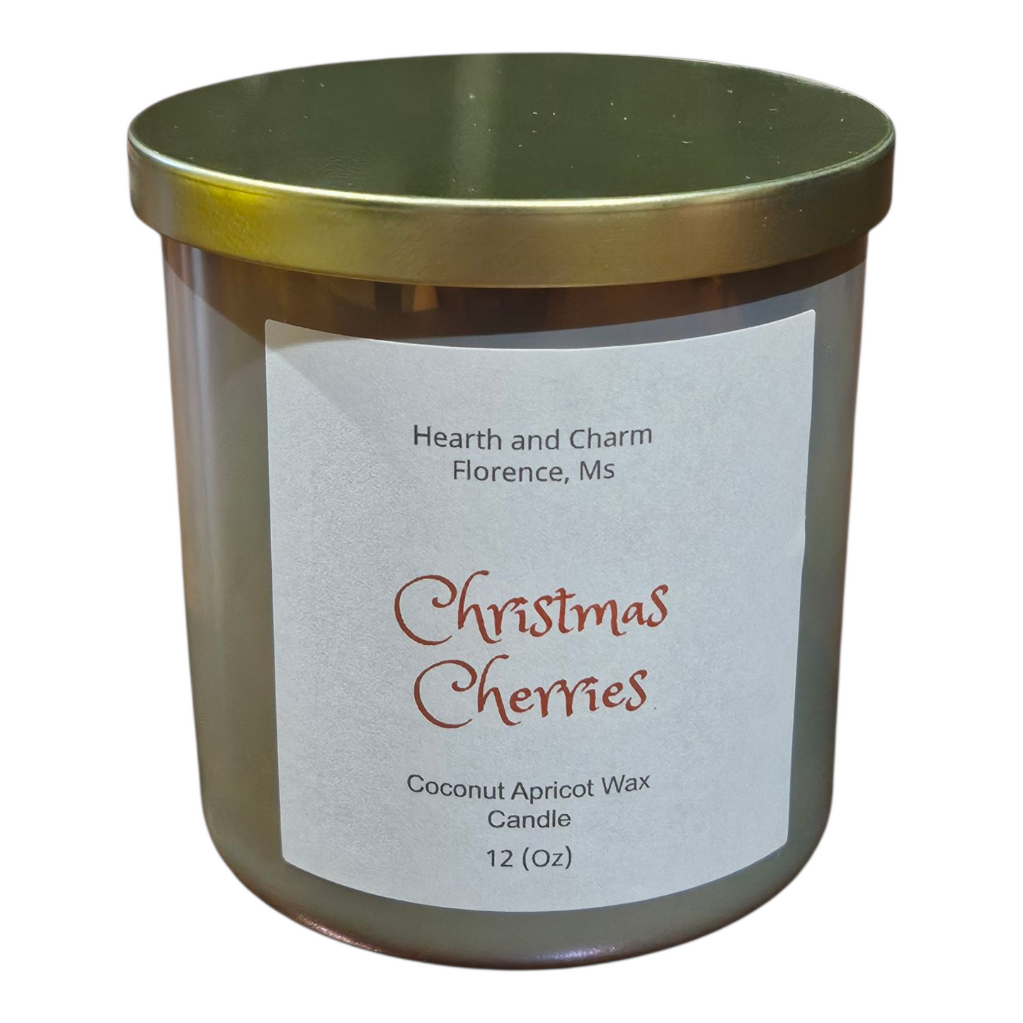 Christmas Cherries Candle