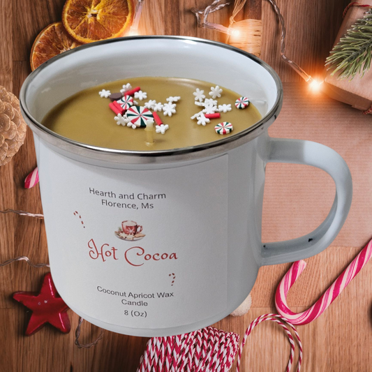 Hot Cocoa Candle