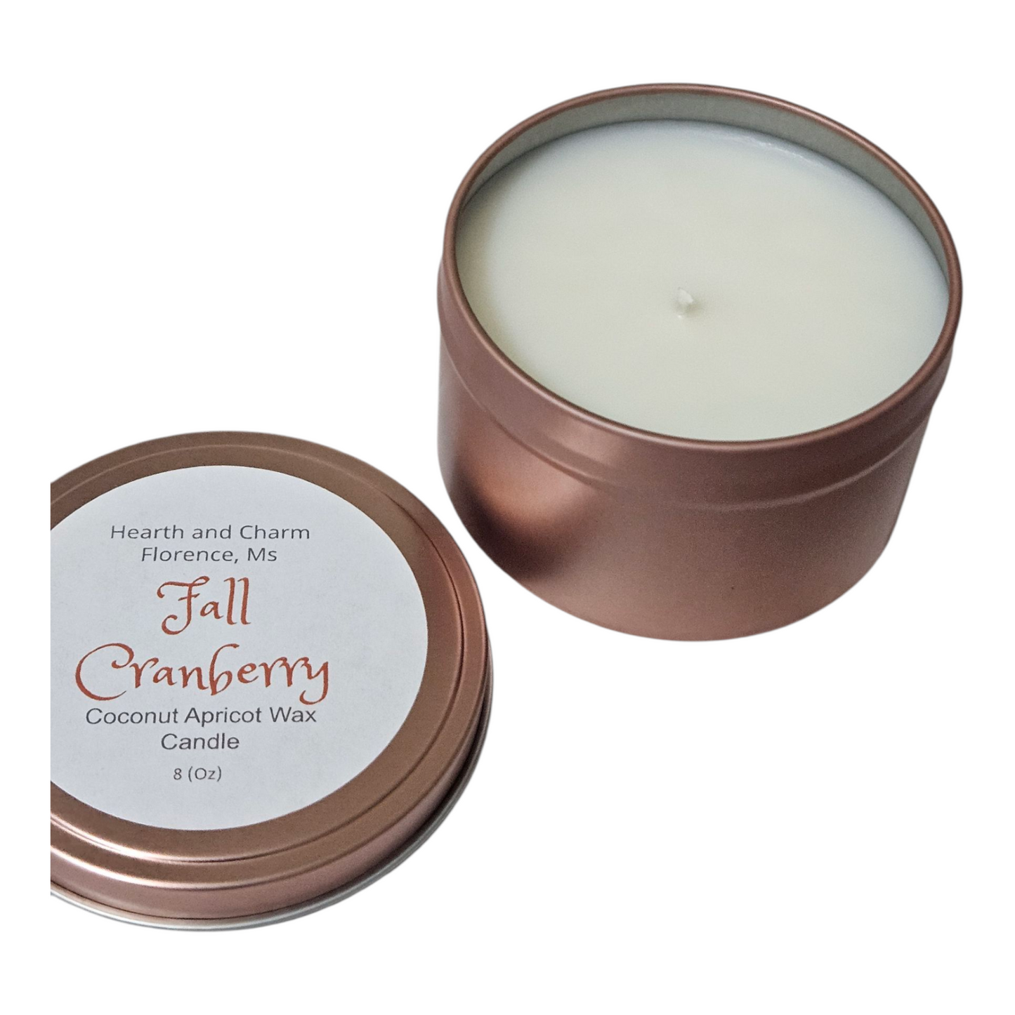 Fall Cranberry Candle