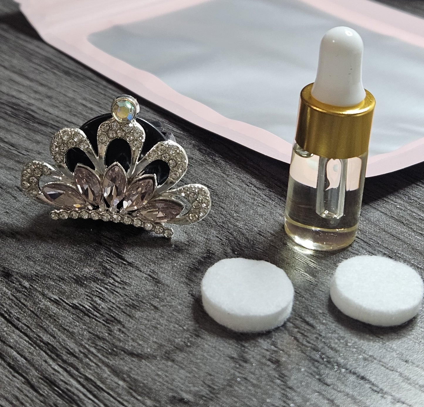 Designer Vent Clip Crown Shape