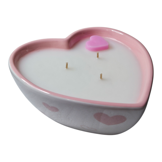 Valentine Chocolate Covered Strawberry Candle