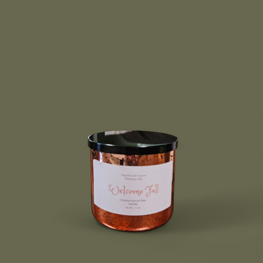 Welcome Fall Candle